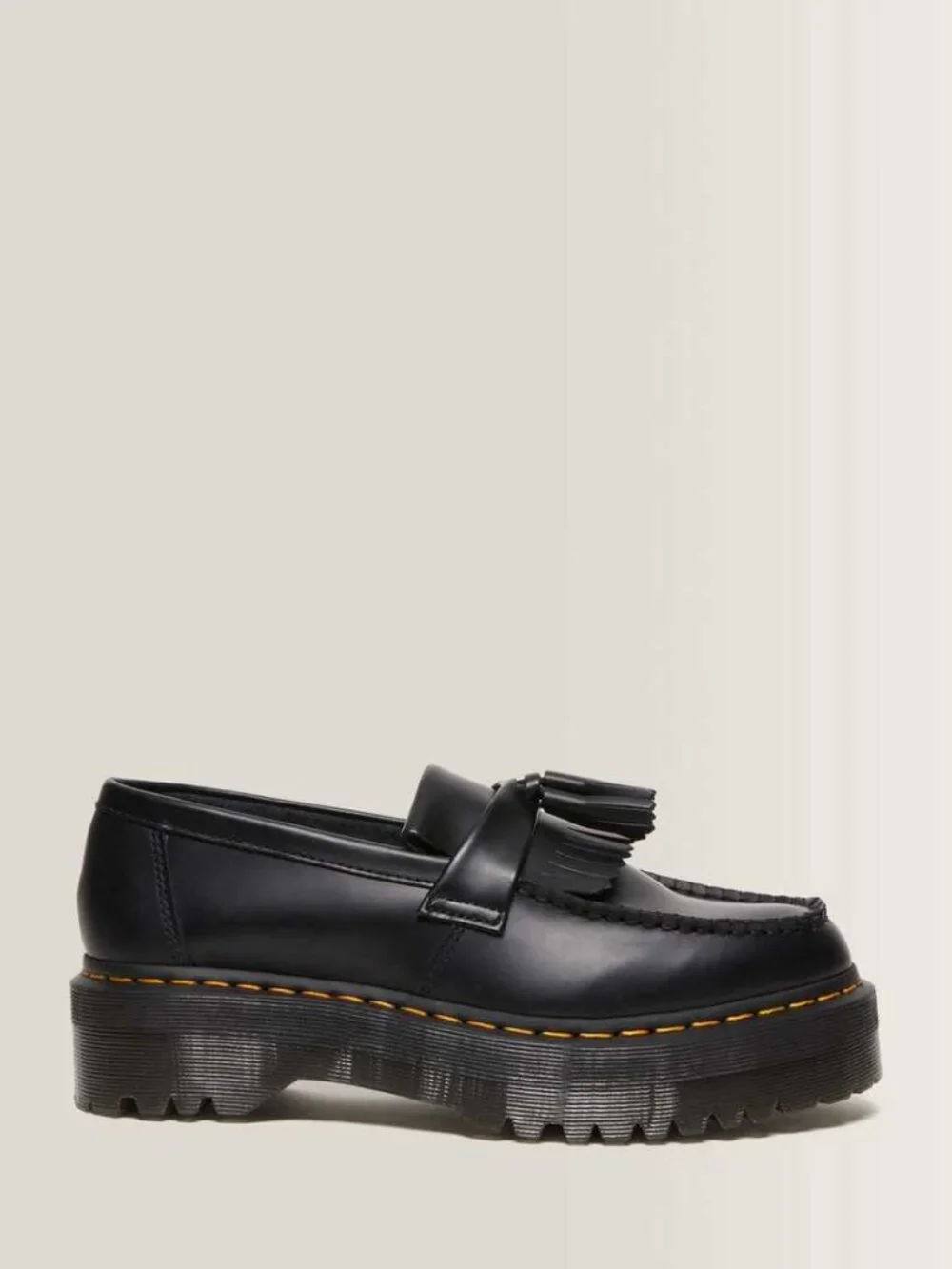 Adrian Leather Platform Tassel Loafers
